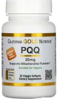 PQQ, 20 mg, 30 капсул