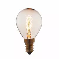 Ретро лампа Loft It Edison Bulb 4525-S, E14,, Янтарный