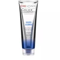 Chi Ionic Color Illuminate Conditioner Silver Blonde - Чи Ионик Колор Иллюминейт Силвер Блонд Кондиционер оттеночный "Серебристый блондин", 251 мл -