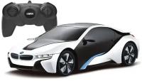 Машинка на радиоуправлении Rastar BMW I8 (арт.48400), 1:24 (19,5см). Белая