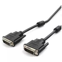 Cablexpert кабели DVI-D, dual link, 25M 25M, 10м, CCS, черный CC-DVI2L-BK-10M