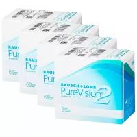 Контактные линзы Bausch & Lomb PureVision 2 HD, 6 шт