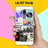 Силиконовый чехол на LG G7 ThinQ Pack 3 / для ЛДжи Джи 7 СинКу