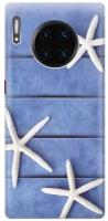 RE: PAЧехол - накладка ArtColor для Huawei Mate 30 Pro с принтом "Три морские звезды"