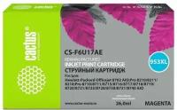 Картридж струйный CACTUS (CS-F6U17AE) для HP OfficeJet Pro 7740/8210/8218/8710, пурпурный