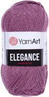 Пряжа YarnArt Elegance пыльная роза (112), 88%хлопок/12%металлик, 130м, 50г, 1шт