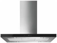 Купольная вытяжка Smeg KI 905 NXE2, цвет корпуса серебристый, цвет окантовки/панели черный