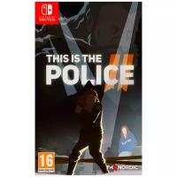 Игра This is the Police 2 для Nintendo Switch, картридж