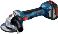 УШМ аккумуляторная бесщеточная Bosch GWS 180-LI Professional 06019H90R1, 18 В Li-Ion 1x4 Ач, 125 мм