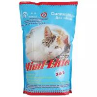 Впитывающий наполнитель Mimi Litter Силикагель для кошек, 3.6 л