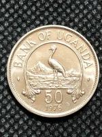 Монета Уганда 50 центов 1976 год #5-2