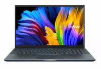 Ноутбук ASUS Zenbook Pro 15 UM535QA-KS241, 15.6" (1920x1080) IPS сенсорный/AMD Ryzen 7 5800H/16ГБ DDR4/1ТБ SSD/Radeon Graphics/Без ОС, серый (90NB0UK1-M00BN0)