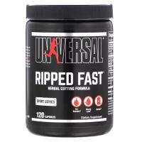 Universal Nutrition, Ripped Fast, высокоэффективный сжигатель жира, 120 капсул