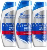 Head & Shoulders шампунь Men Ultra против перхоти Old Spice, 3 х 400 мл