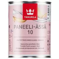 Интерьерный акриловый лак Tikkurila Paneeli-Assa 10 0,9L (EP)