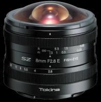 Объектив Tokina SZ 8mm F2.8 E FISH-EYE Sony E, черный