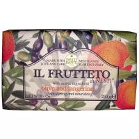 Nesti Dante Мыло кусковое IL Frutteto Olive and Tangerine