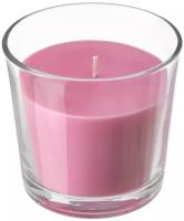 Свеча ИКЕА СИНЛИГ 40482563 вишня, ярко-розовый