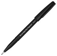 Pentel Брашпен Brush Sign Pen Pigment (SESP15), серый, 1 шт