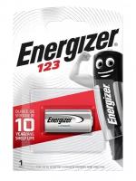 Батарейка Energizer Lithium CR123 3V, 1шт