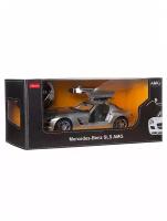 Машина р/у 1:14 Mercedes-Benz SLS AMG, цвет серебряный 40MHZ Rastar 47600S