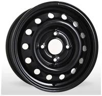 Диск штамп, ТЗСК 6x15 4x100 ET40 d60,1 (Renault Logan 2, Sandero, Xray) Черный