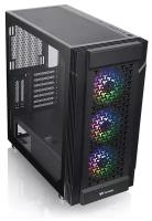 Компьютерный корпус Thermaltake Versa T27 TG ARGB черный