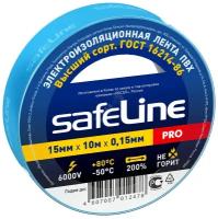 Изолента 15 мм*10 м синяя негорючая SAFELINE 14697