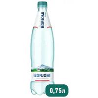 Минеральная вода Borjomi газированная, ПЭТ, 0.75 л