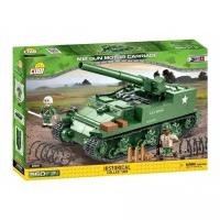 Конструктор Cobi Small Army World War II 2531 Американская самоходная пушка M12