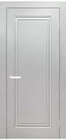 Дверь межкомнатная в комплекте монако - GR, светло-серый 2000х900, (полный комплект: полотно, коробка, наличник)