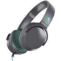 Наушники Skullcandy Riff On-Ear, mini jack 3.5 mm, grey/miami