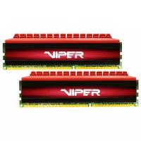 Оперативная память Patriot Memory VIPER 4 8 ГБ (4 ГБ x 2 шт.) DDR4 3000 МГц DIMM CL16 PV48G300C6K