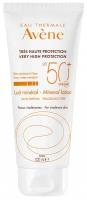 AVENE Солнцезащитное молочко с минеральным экраном SPF 50+, 100 мл