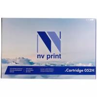 Картридж NV Print 052H для Canon, 9200 стр, черный