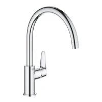 Смеситель для кухни стандартный Grohe BauCurve, хром (31231001)