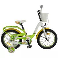 Детский велосипед Stels Pilot 19016” V030, рама 9” Зелёный/жёлтый/белый [LU089094-LU074646]