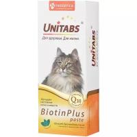 Витамины Unitabs BiotinPlus с Q10 паста для кошек, 120мл