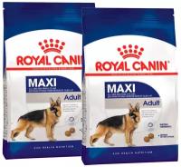 Сухой корм ROYAL CANIN MAXI ADULT для взрослых собак крупных пород (15 + 15 кг)