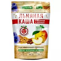 Эльфа Каша льняная с яблоками и корицей, 300 г