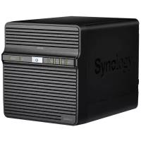 Накопитель сетевой (NAS) Synology DS420j, черный