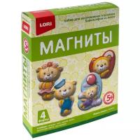 Магниты из гипса LORI "Милые мишки" (М-074)