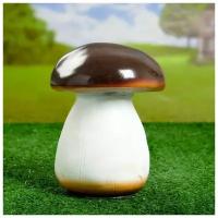 Садовая фигура "Белый гриб" средний 14х14х24см