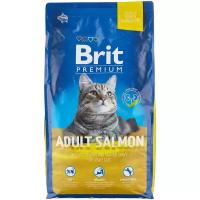 Brit Premium Cat Adult для взрослых кошек Лосось, 8 кг