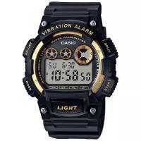 Наручные часы CASIO Collection Men W-735H-1A2, черный, золотой