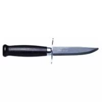 Нож Morakniv Scout 39 Safe Black, нержавеющая сталь, цвет черный, 12480