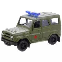 Внедорожник ТЕХНОПАРК УАЗ Hunter Армейский (X600-H09014-R) 1:50, 9 см