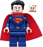 Минифигурка Lego Superman - Dark Blue Suit, Tousled Hair sh219