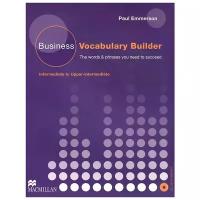 Emmerson, Paul "Business Vocabulary Builder Reference +CD"