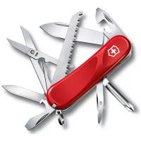 Нож перочинный VICTORINOX Evolution 18, 85 мм, 15 функций, красный